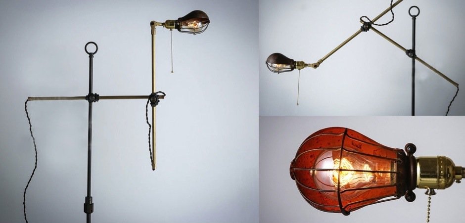 Напольный светильник Steampunk Extension Pole Floor Напольный светильник Steampunk Extension Pole Floor - Loft-Concept в Орле