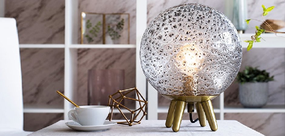 Лампа Retro Ball Table Lamp Лампа Retro Ball Table Lamp - Loft-Concept в Орле