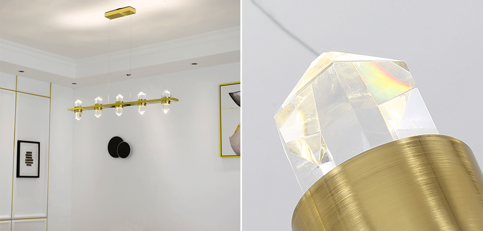 Люстра large Crystals Line Brass Люстра large Crystals Line Brass - Loft-Concept в Орле