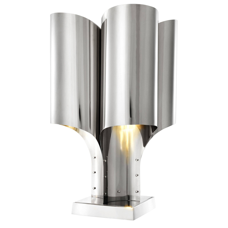 Настольная лампа Eichholtz Table Lamp Spiaggia Никель Настольная лампа Eichholtz Table Lamp Spiaggia Никель в Орле | Loft Concept