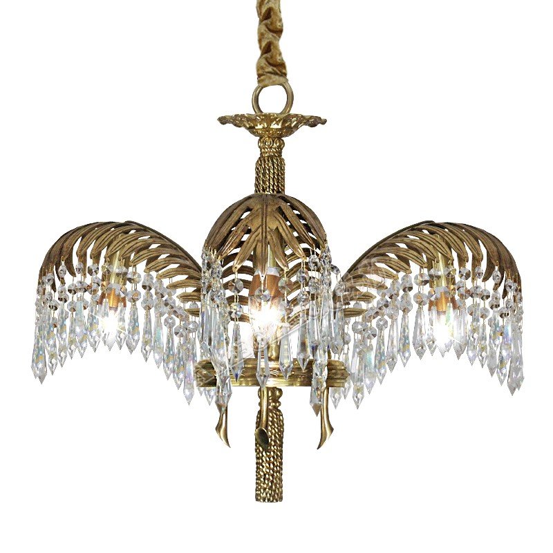 Люстра CHANDELIER HILDEBRANDT S Латунь Прозрачное Стекло Люстра CHANDELIER HILDEBRANDT S Латунь Прозрачное Стекло в Орле | Loft Concept