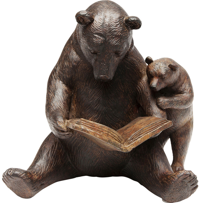 Статуэтка Reading Bears Коричневый Статуэтка Reading Bears Коричневый в Орле | Loft Concept