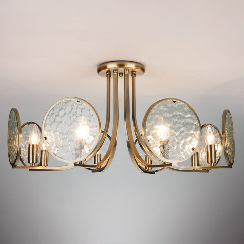 Потолочная люстра Moibeal Chandelier antique bronze Античная Бронза Прозрачный (Transparent) Потолочная люстра Moibeal Chandelier antique bronze Античная Бронза Прозрачный (Transparent) в Орле | Loft Concept