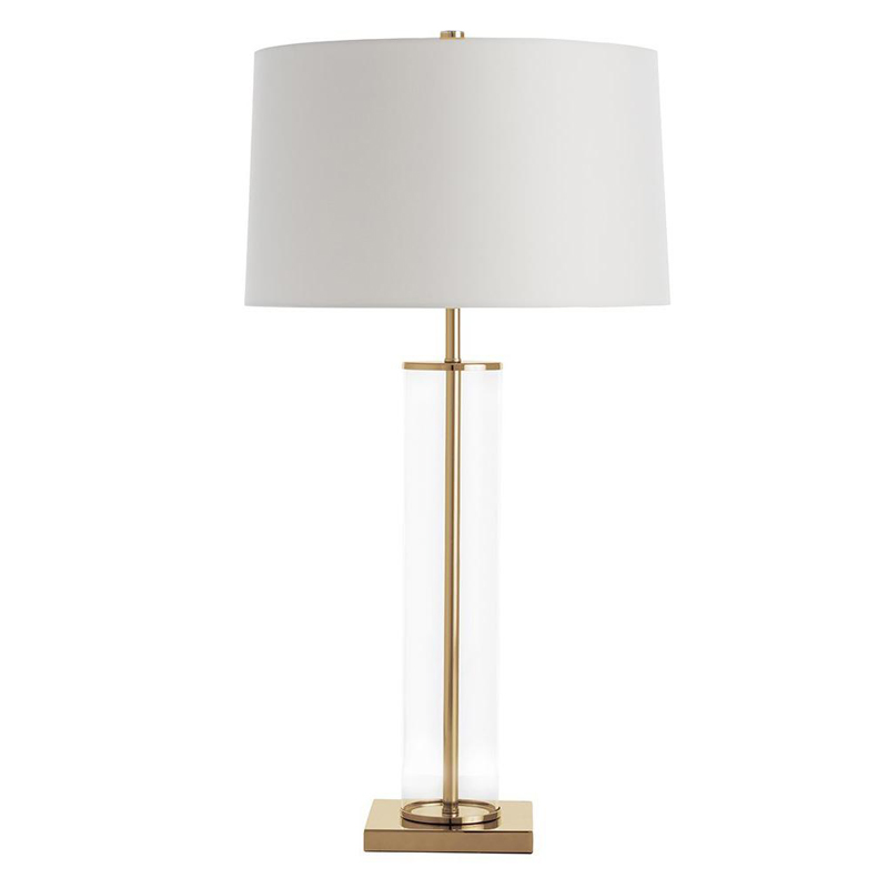 Настольная лампа Ticiana Glass Tube Table lamp gold Золотой Настольная лампа Ticiana Glass Tube Table lamp gold Золотой в Орле | Loft Concept