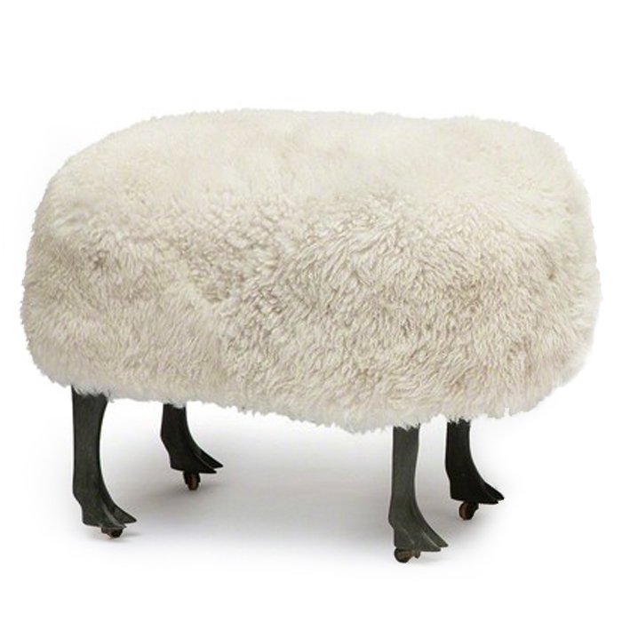 Оттоманка FRANCOIS-XAVIER LALANNE Moutons de laine OTTOMANS Черный Бежевый Графит Оттоманка FRANCOIS-XAVIER LALANNE Moutons de laine OTTOMANS Черный Бежевый Графит в Орле | Loft Concept