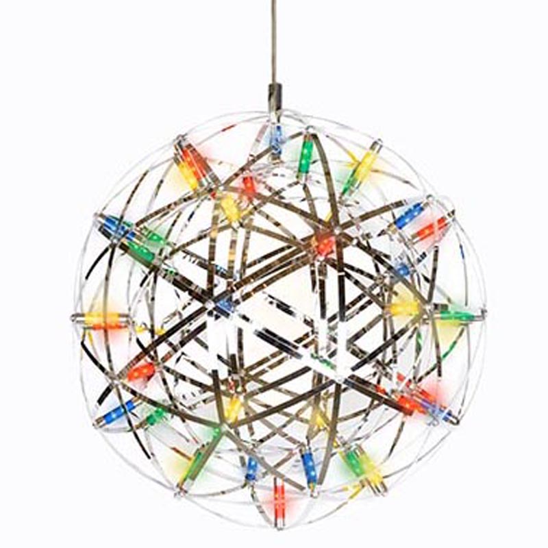 Люстра Moooi 3D Sphere Colored lamp S Хром Мульти Люстра Moooi 3D Sphere Colored lamp S Хром Мульти в Орле | Loft Concept
