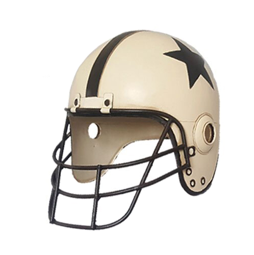 Аксессуар на стену Helmet with Star White Белый Черный Аксессуар на стену Helmet with Star White Белый Черный в Орле | Loft Concept