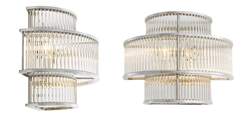 Бра Wall Lamp Mancini Nickel Бра Wall Lamp Mancini Nickel - Loft-Concept в Орле