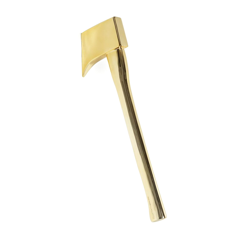 Декоративное панно Seletti The Axe Gold Золотой Декоративное панно Seletti The Axe Gold Золотой в Орле | Loft Concept