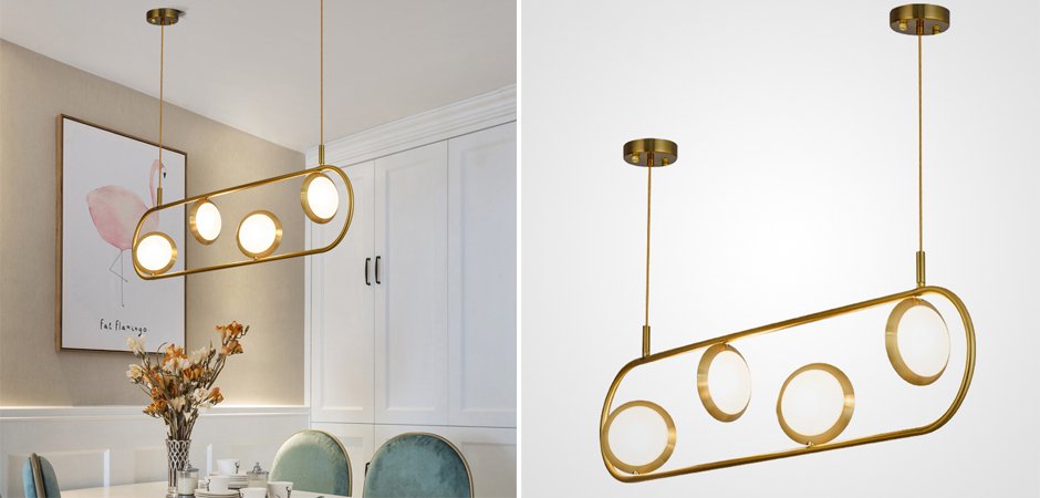 Люстра HOOP LED LONG Люстра HOOP LED LONG - Loft-Concept в Орле