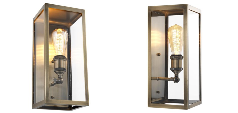 Бра Eichholtz Wall Lamp Irving Brass Бра Eichholtz Wall Lamp Irving Brass - Loft-Concept в Орле