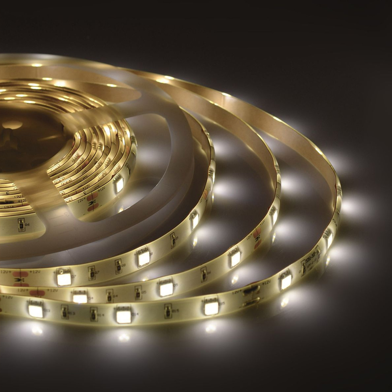 Светодиодная влагозащищенная лента 7,2W/m 30LED/m 5050SMD теплый белый 5M Белый Светодиодная влагозащищенная лента 7,2W/m 30LED/m 5050SMD теплый белый 5M Белый в Орле | Loft Concept