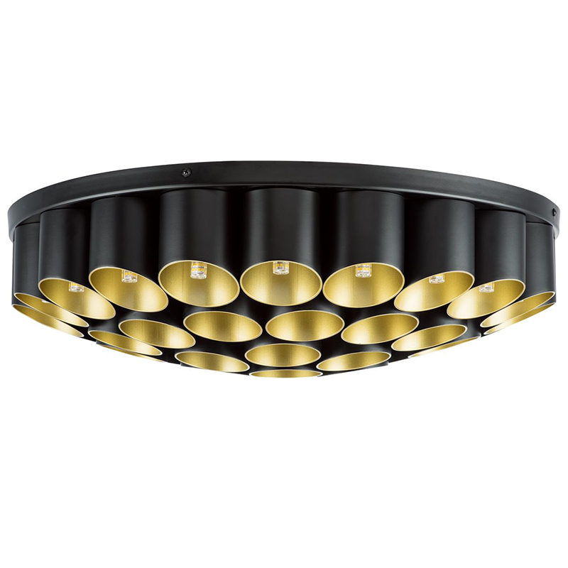 Потолочный светильник Garbi Black Pipe Organ Ceiling Lamp 40 Черный Золотой Потолочный светильник Garbi Black Pipe Organ Ceiling Lamp 40 Черный Золотой в Орле | Loft Concept
