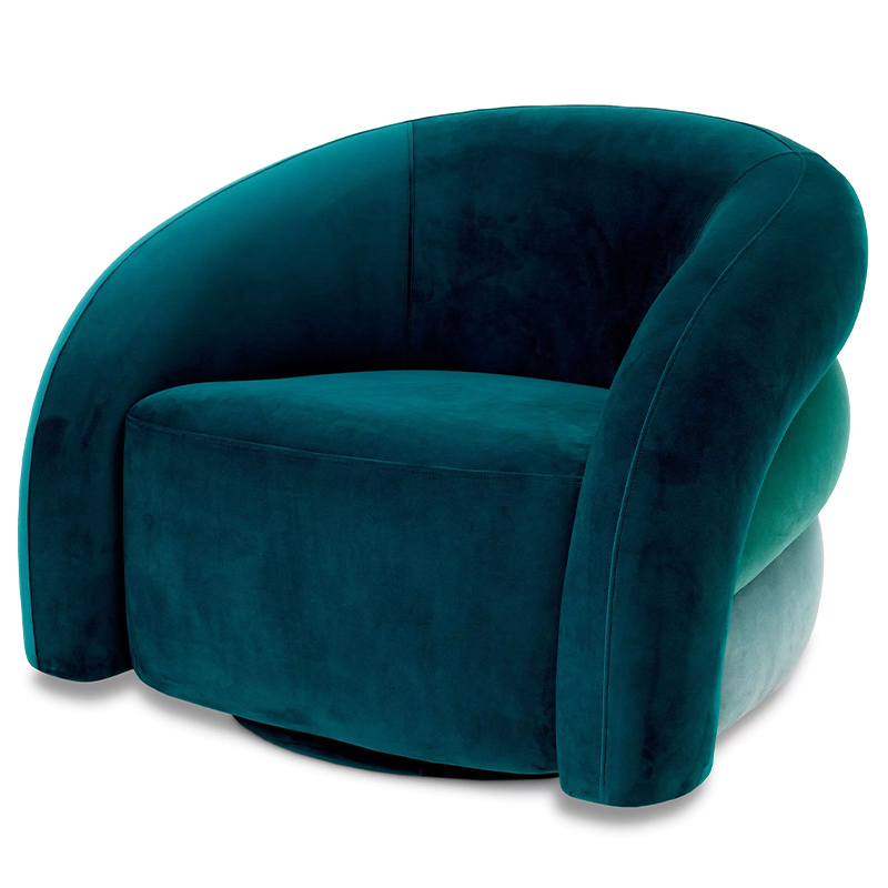 Кресло Eichholtz Chair Novelle Sea Green Морская синь Бирюзовый Светло-голубой в Орле | Loft Concept 