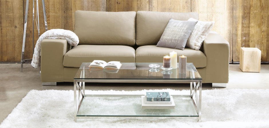 Журнальный стол Brilliant Glass Coffee Table - Loft-Concept в Орле