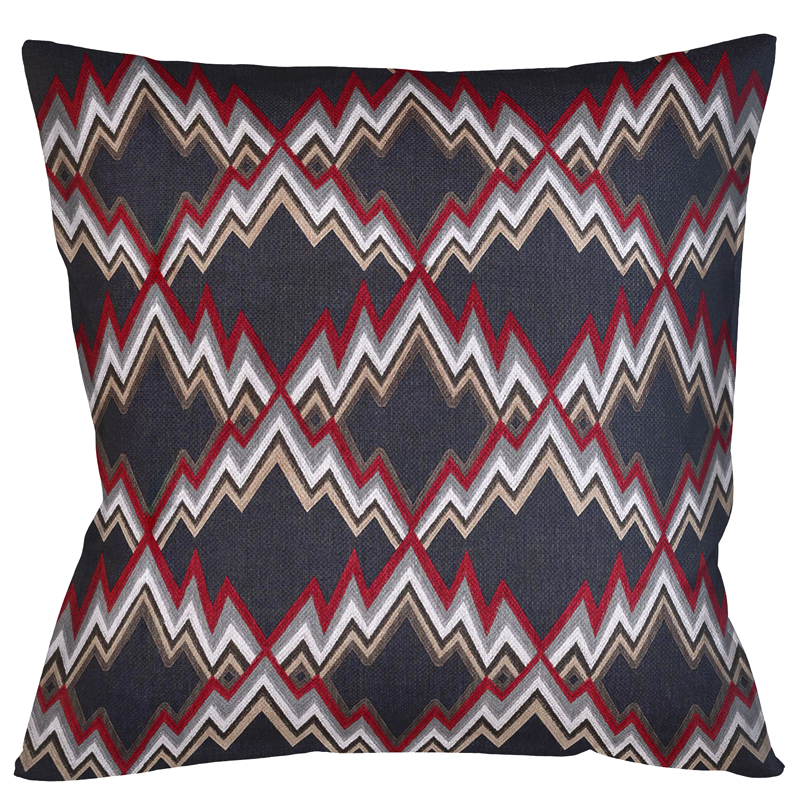 Декоративная подушка Ikat Pattern Темно-синяя Темно-синий Декоративная подушка Ikat Pattern Темно-синяя Темно-синий в Орле | Loft Concept