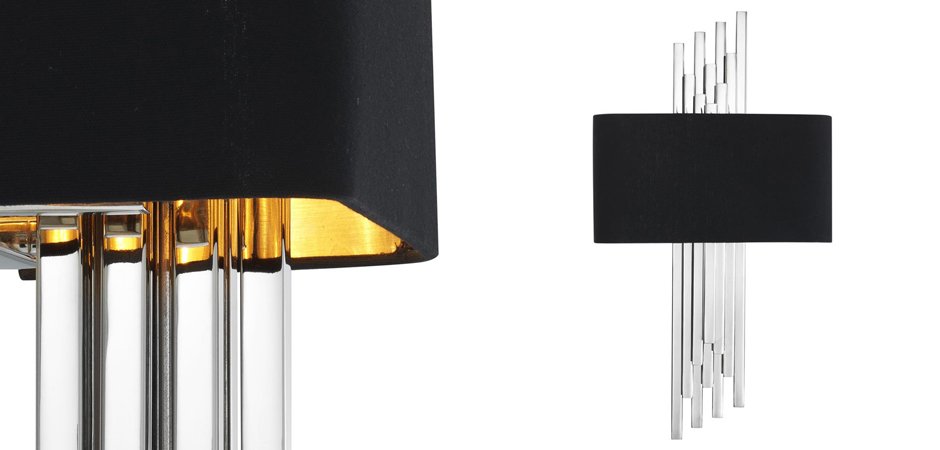 Бра Eichholtz Wall Lamp Caruso Nickel Бра Eichholtz Wall Lamp Caruso Nickel - Loft-Concept в Орле