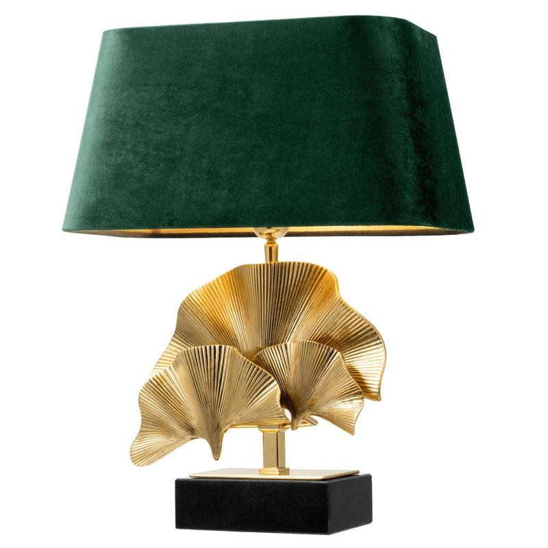 Настольная лампа Eichholtz Table Lamp Olivier green Латунь Черный Зеленый Настольная лампа Eichholtz Table Lamp Olivier green Латунь Черный Зеленый в Орле | Loft Concept
