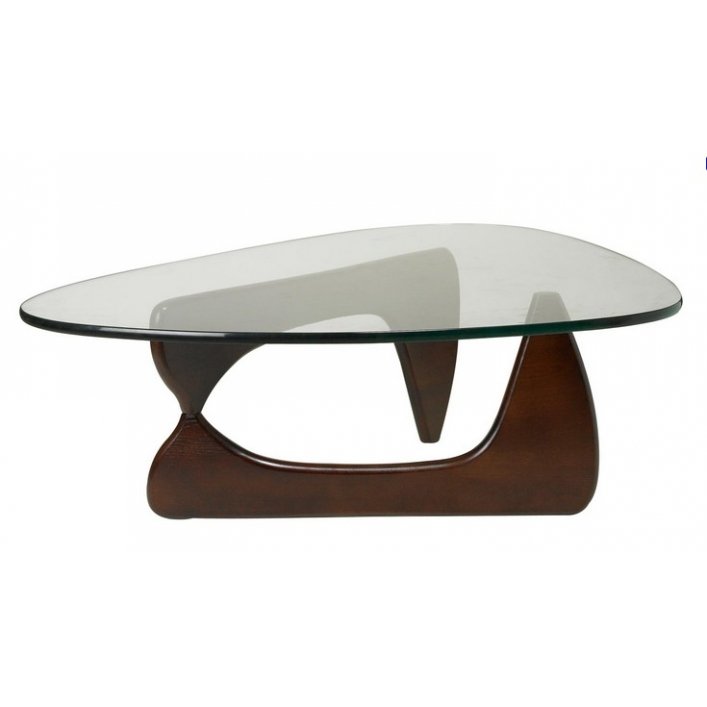 Столик Isamu Noguchi Coffee Table Черный Коричневый Белый дуб Столик Isamu Noguchi Coffee Table Черный Коричневый Белый дуб в Орле | Loft Concept