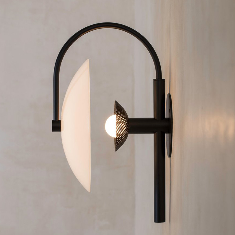 Бра Aperture Wall lamp Белый Черный Бра Aperture Wall lamp Белый Черный в Орле | Loft Concept