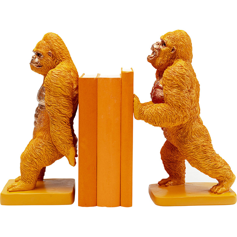 Держатель для книг Gorillas Оранжевый Держатель для книг Gorillas Оранжевый в Орле | Loft Concept