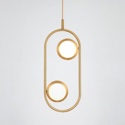 Светильник HOOP LED Two Золотой в Орле | Loft Concept 