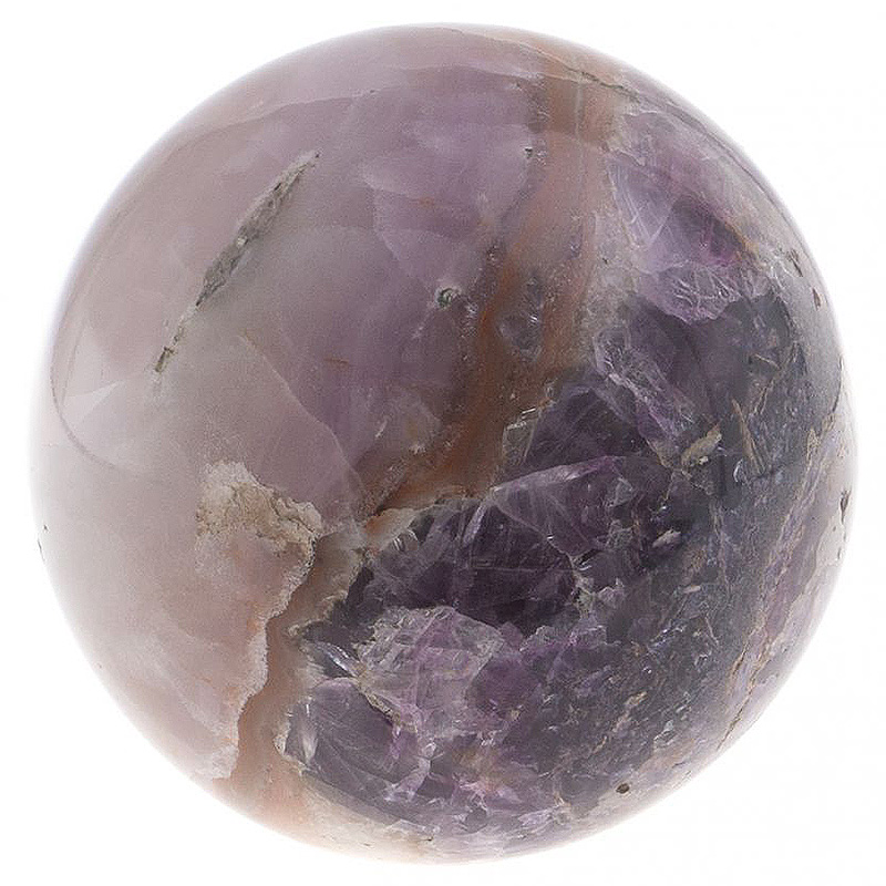 Шар декоративный из натурального камня Флюорит Natural Stone Spheres 9.5 см Сиреневый Розовый Шар декоративный из натурального камня Флюорит Natural Stone Spheres 9.5 см Сиреневый Розовый в Орле | Loft Concept