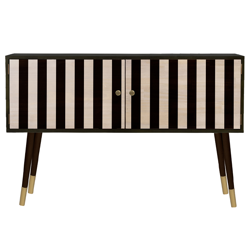 Комод длинный с 2-мя дверцами Rutledge Chest of Drawers Черный Бежевый Золотой Комод длинный с 2-мя дверцами Rutledge Chest of Drawers Черный Бежевый Золотой в Орле | Loft Concept