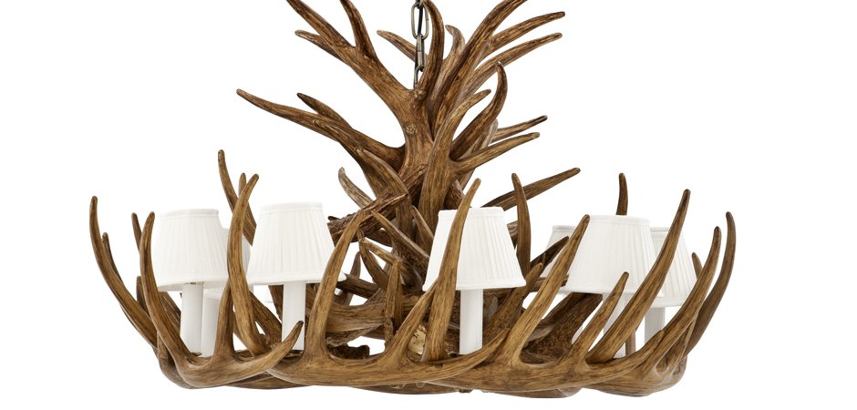 Люстра Eichholtz Chandelier Horn Highlands - Loft-Concept в Орле