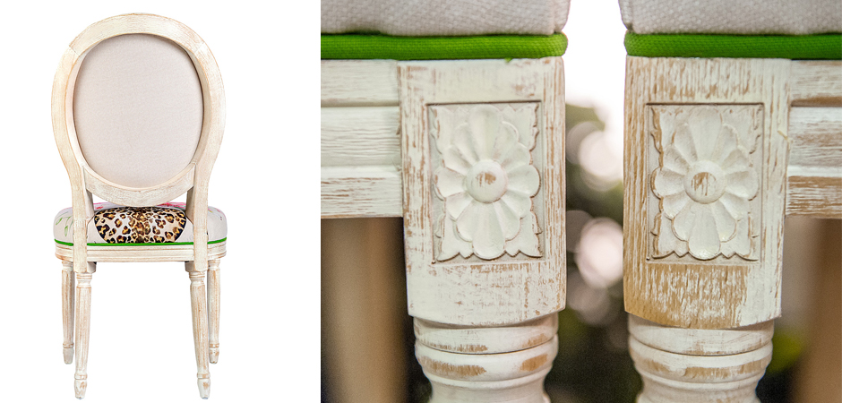 Стул Lilies and Hibiscus Stool - фото №1