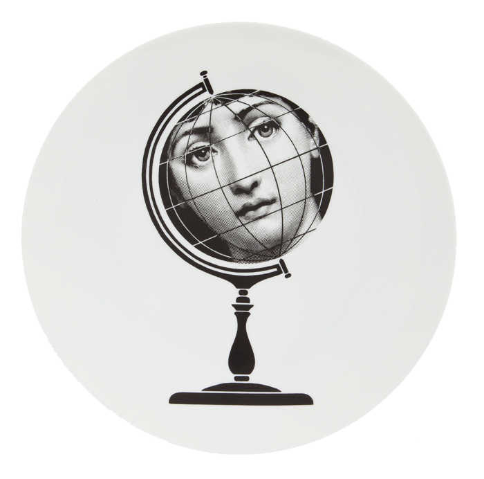 Декоративная тарелка Fornasetti 119 Черный Декоративная тарелка Fornasetti 119 Черный в Орле | Loft Concept