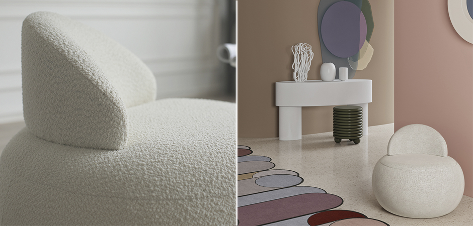 Кресло Boucle Snowball Armchair Кресло Boucle Snowball Armchair - Loft-Concept в Орле