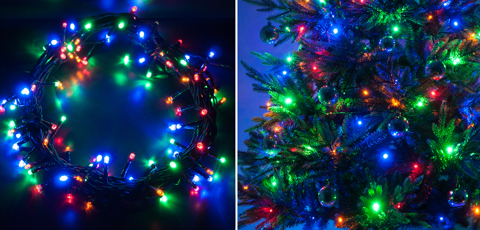 Интерьерная Гирлянда Цветные диоды - Loft-Concept в Орле