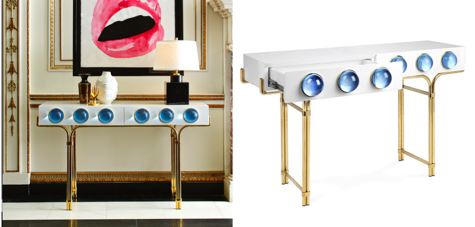 Консоль Globo Console Синий цвет Консоль Globo Console Синий цвет - Loft-Concept в Орле