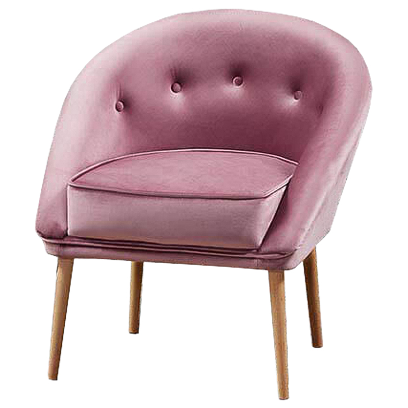 Кресло Gwyn Chair pink Розовый Древесина Кресло Gwyn Chair pink Розовый Древесина в Орле | Loft Concept