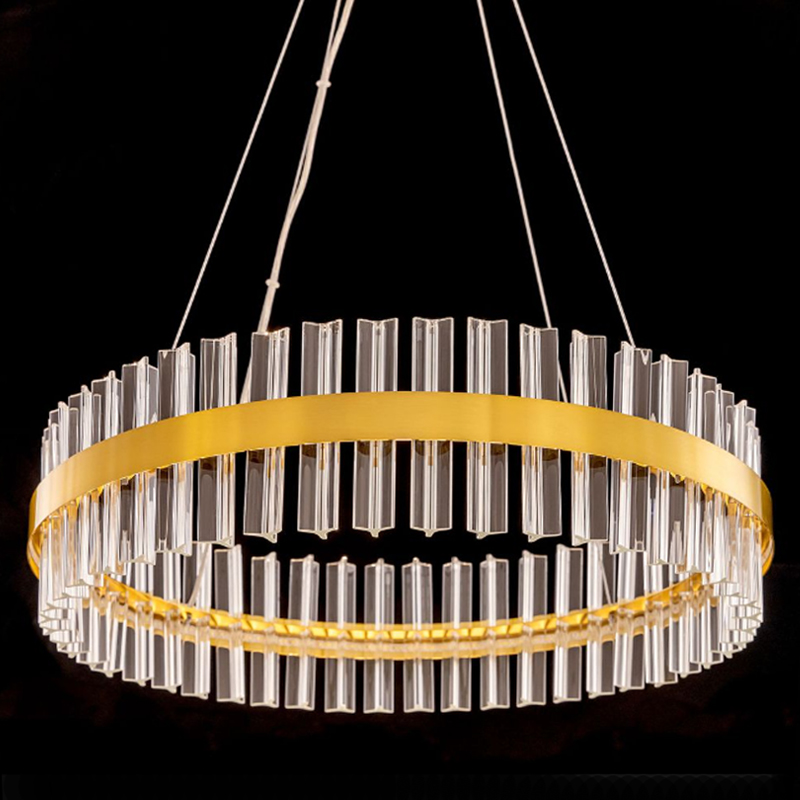 Круглая Люстра Кольцо Хрусталь диаметр 60 см RING Saturno Not Baroncelli Brass Латунь Прозрачное Стекло Круглая Люстра Кольцо Хрусталь диаметр 60 см RING Saturno Not Baroncelli Brass Латунь Прозрачное Стекло в Орле | Loft Concept
