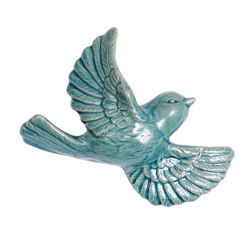 Аксессуар на стену Wall Accessory Birds V Голубой в Орле | Loft Concept 