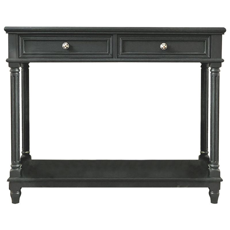 Консоль Noah Wood Console Дерево Темно-Серый Консоль Noah Wood Console Дерево Темно-Серый в Орле | Loft Concept