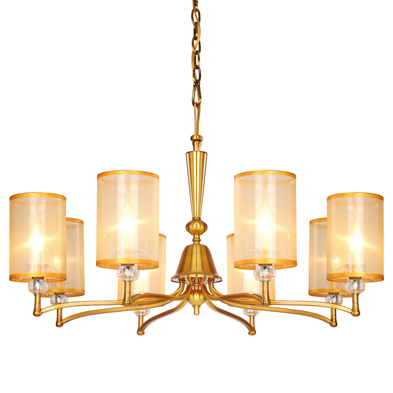 Люстра Boniface Chandelier 85 Латунь Золотой Шампань Прозрачный Люстра Boniface Chandelier 85 Латунь Золотой Шампань Прозрачный в Орле | Loft Concept
