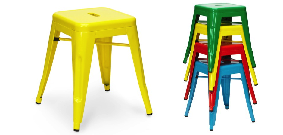 Кухонный стул Tolix Kitchen Stool 45 Кухонный стул Tolix Kitchen Stool 45 - Loft-Concept в Орле