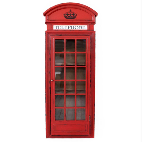 Буфет Red Telephone Box Красный Буфет Red Telephone Box Красный в Орле | Loft Concept