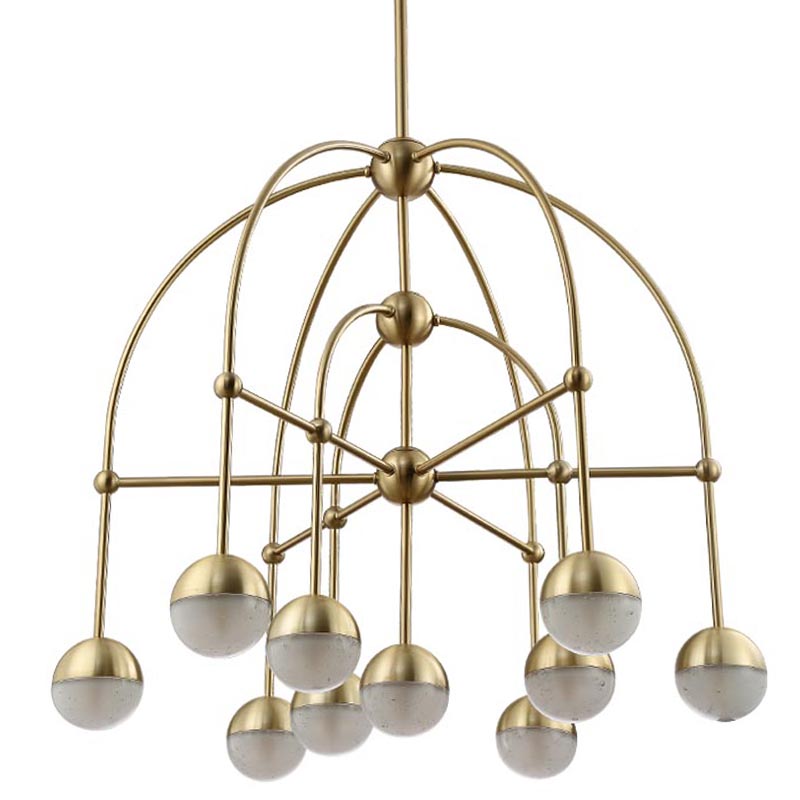 Люстра Heidy Bronze Chandelier 10 Бронза Люстра Heidy Bronze Chandelier 10 Бронза в Орле | Loft Concept