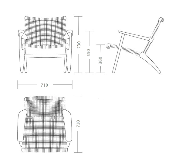 Кресло Hans Wegner CH25 Кресло Hans Wegner CH25 в Орле