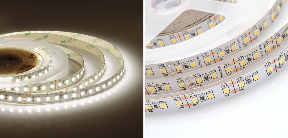 Светодиодная лента 14,4W/m 120LED/m 2835SMD теплый белый Светодиодная лента 14,4W/m 120LED/m 2835SMD теплый белый - Loft-Concept в Орле