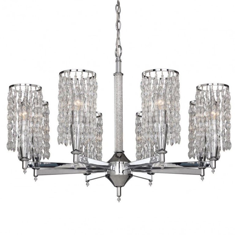 Люстра Messina Crystal Chandelier Прозрачный Хром Люстра Messina Crystal Chandelier Прозрачный Хром в Орле | Loft Concept
