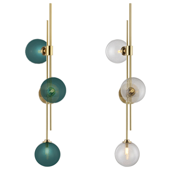 Бра TRILOGY WALL SCONCE Articolo Lighting Латунь Бирюзовый Бра TRILOGY WALL SCONCE Articolo Lighting Латунь Бирюзовый в Орле | Loft Concept