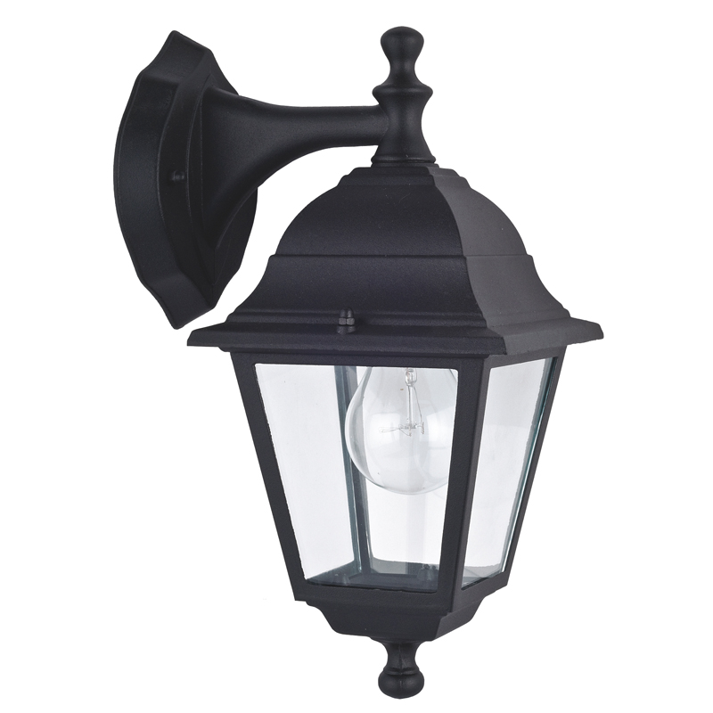 Уличный светильник Lebran Sconce II Черный Прозрачное Стекло Уличный светильник Lebran Sconce II Черный Прозрачное Стекло в Орле | Loft Concept