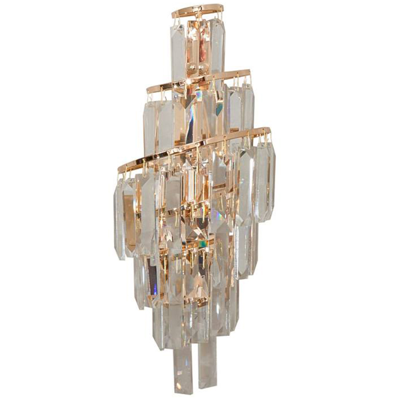 Бра Odeon Cascade Wall Lamp Gold 38 Прозрачное Стекло Золотой Бра Odeon Cascade Wall Lamp Gold 38 Прозрачное Стекло Золотой в Орле | Loft Concept
