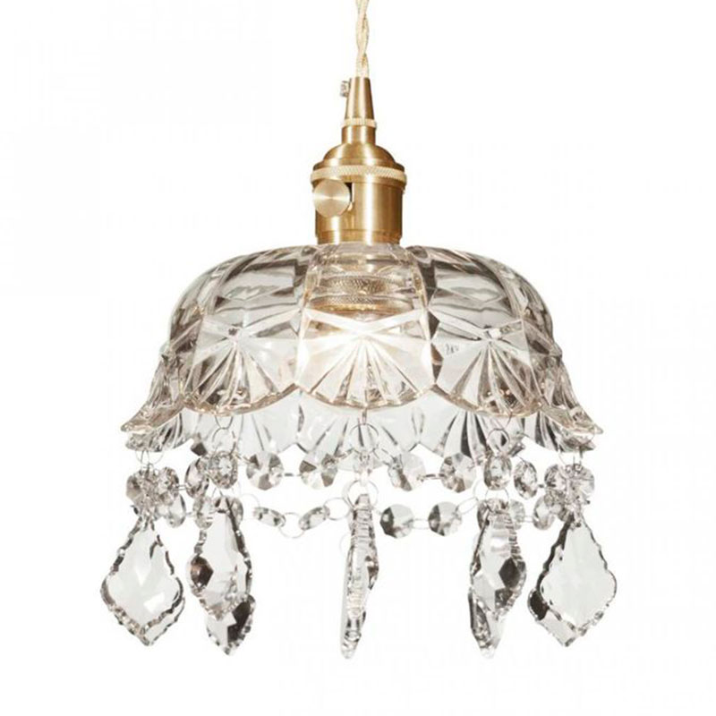 Подвесной светильник lee broom DECANTERLIGHT pendant VI Латунь Прозрачное Стекло Подвесной светильник lee broom DECANTERLIGHT pendant VI Латунь Прозрачное Стекло в Орле | Loft Concept
