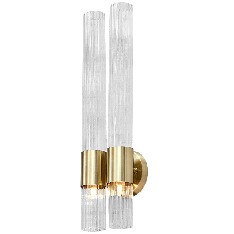 Бра Ingvar sconce Прозрачный Глянцевое золото в Орле | Loft Concept 